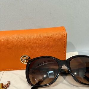 Tory Burch Sunglasses with case and cloth